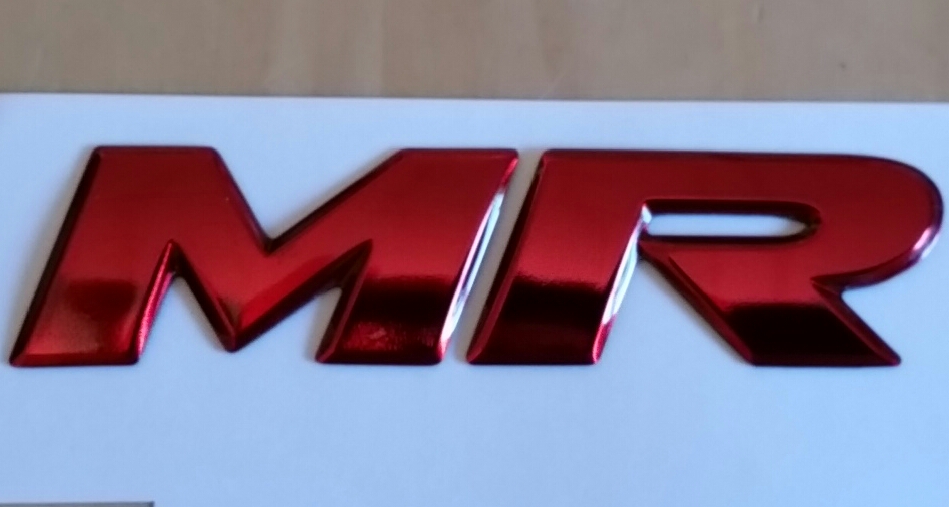 Mitsubishi OEM MR Emblem